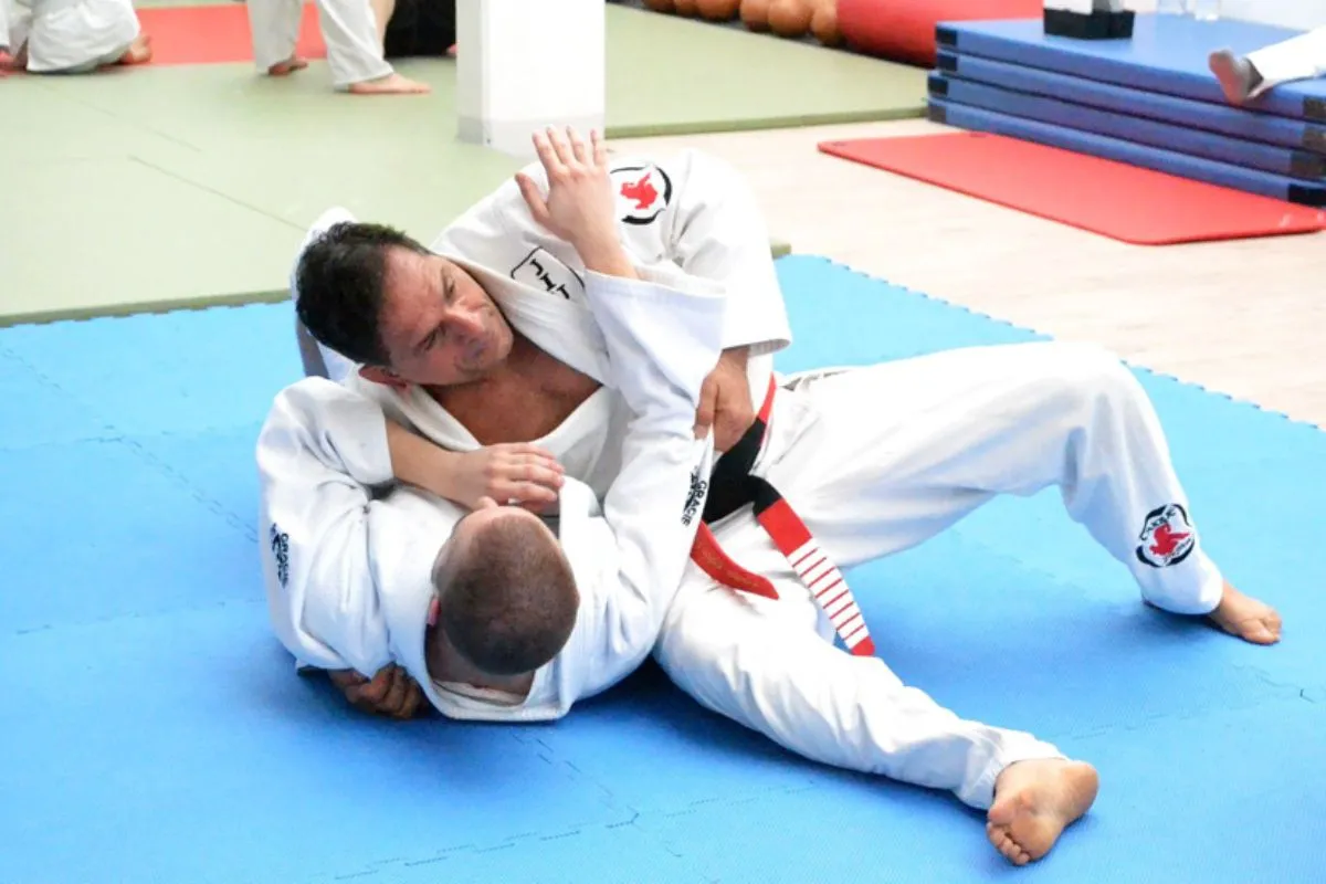 Carlos Henrique Elias 'Caique,' holder of a coral belt in jiu-jitsu